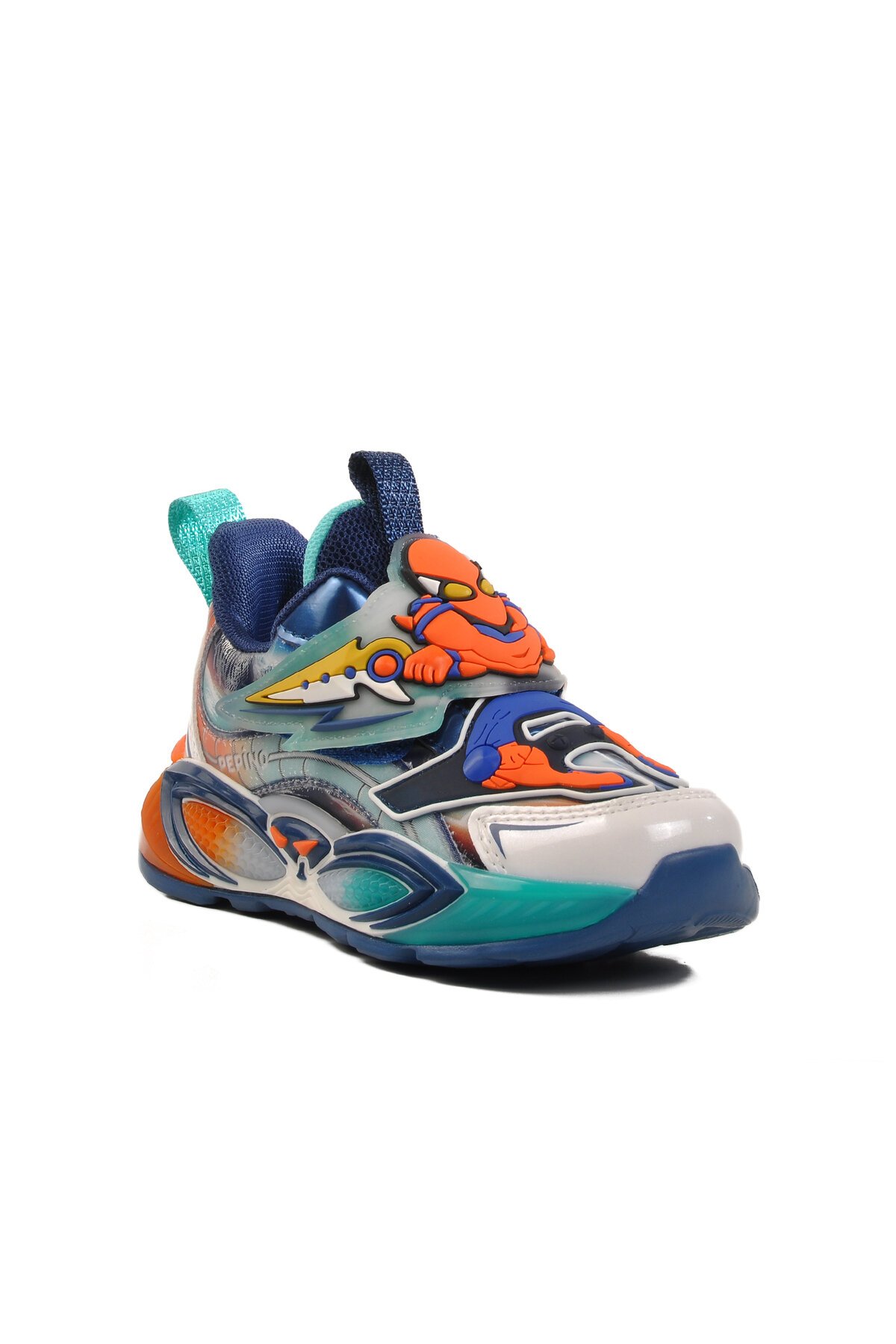 Lacivert-Su Yeşili Çocuk Spor Ayakkabı 1943 P