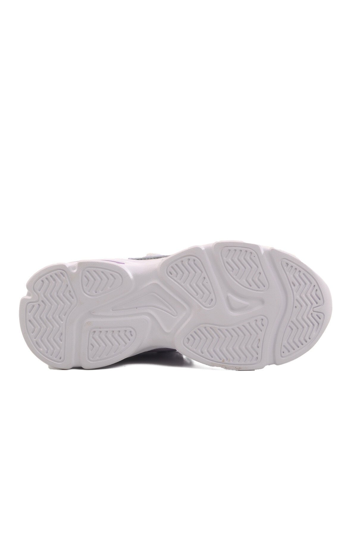 Lila Cırtlı Kız Çocuk Spor Ayakkabı 1965 F