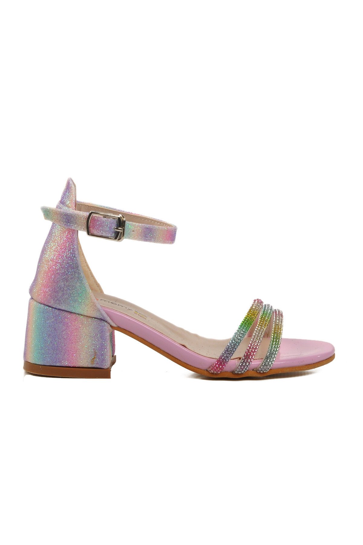 Pembe Çocuk Abiye Ayakkabı 253 RY 6504 P