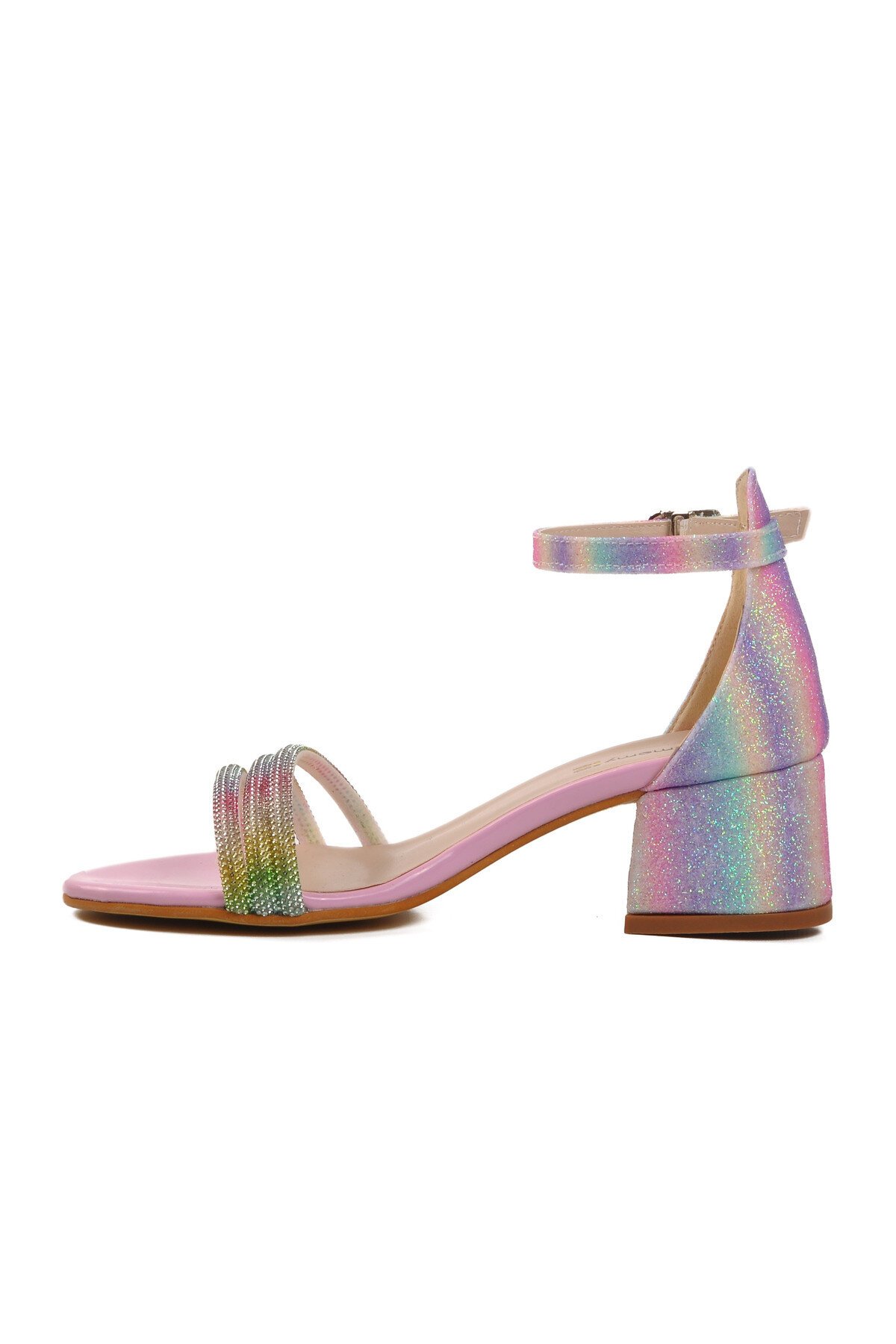 Pembe Çocuk Abiye Ayakkabı 254 RY 6504 F