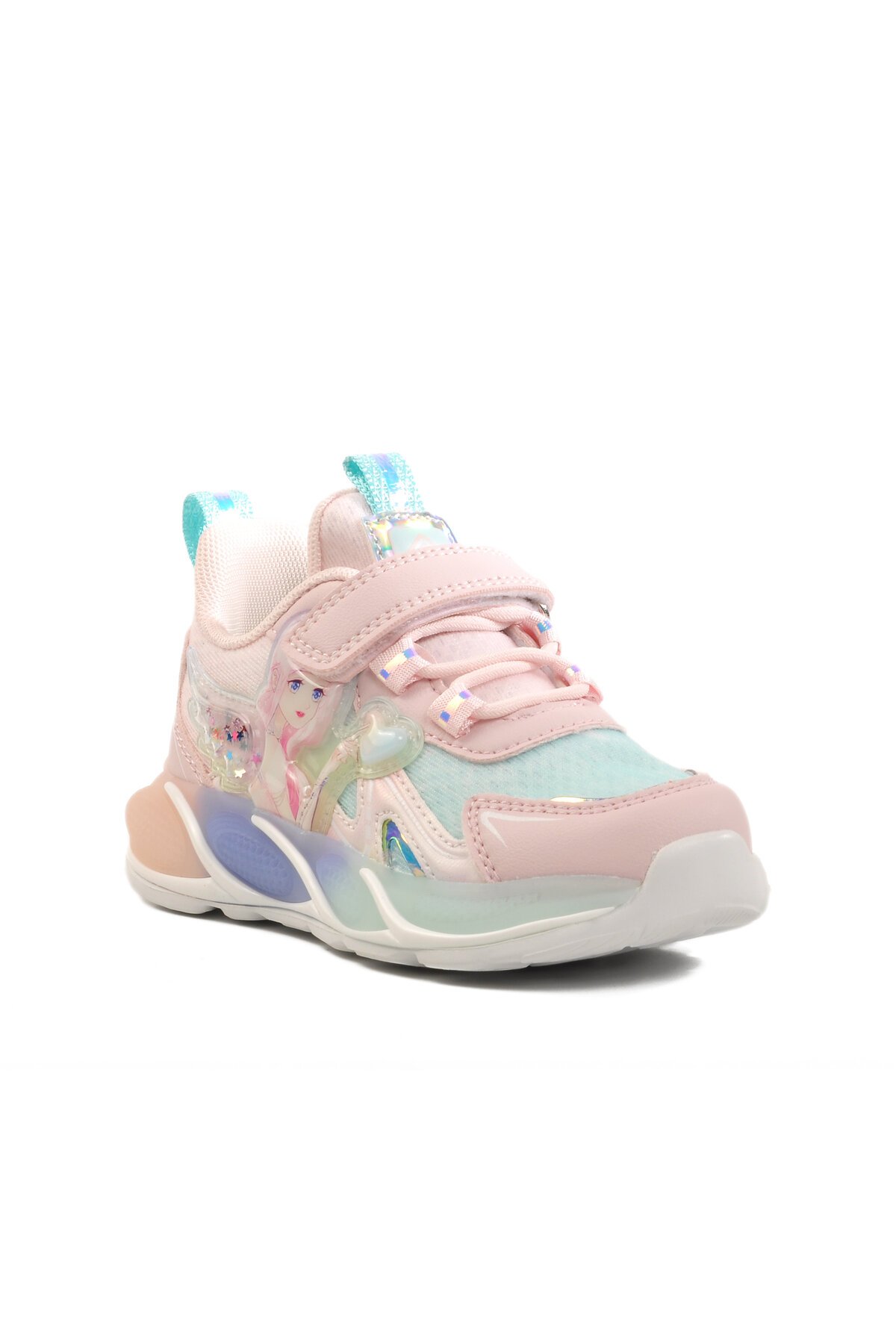 Pudra-Bebe mavisi Kız Çocuk Spor Ayakkabı 1944 P