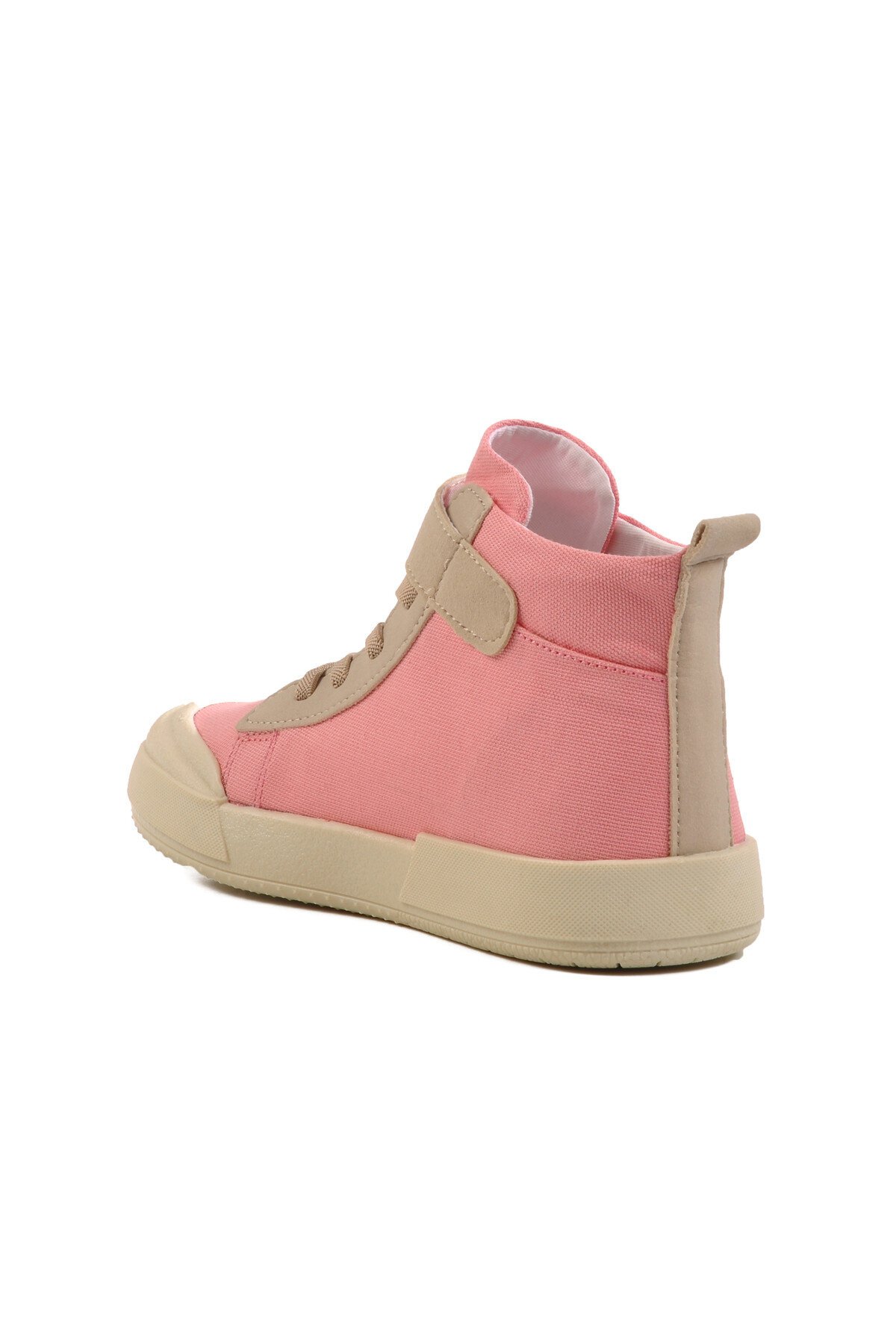 Pudra Fileli Cırtlı Çocuk Spor Ayakkabı 7465 F