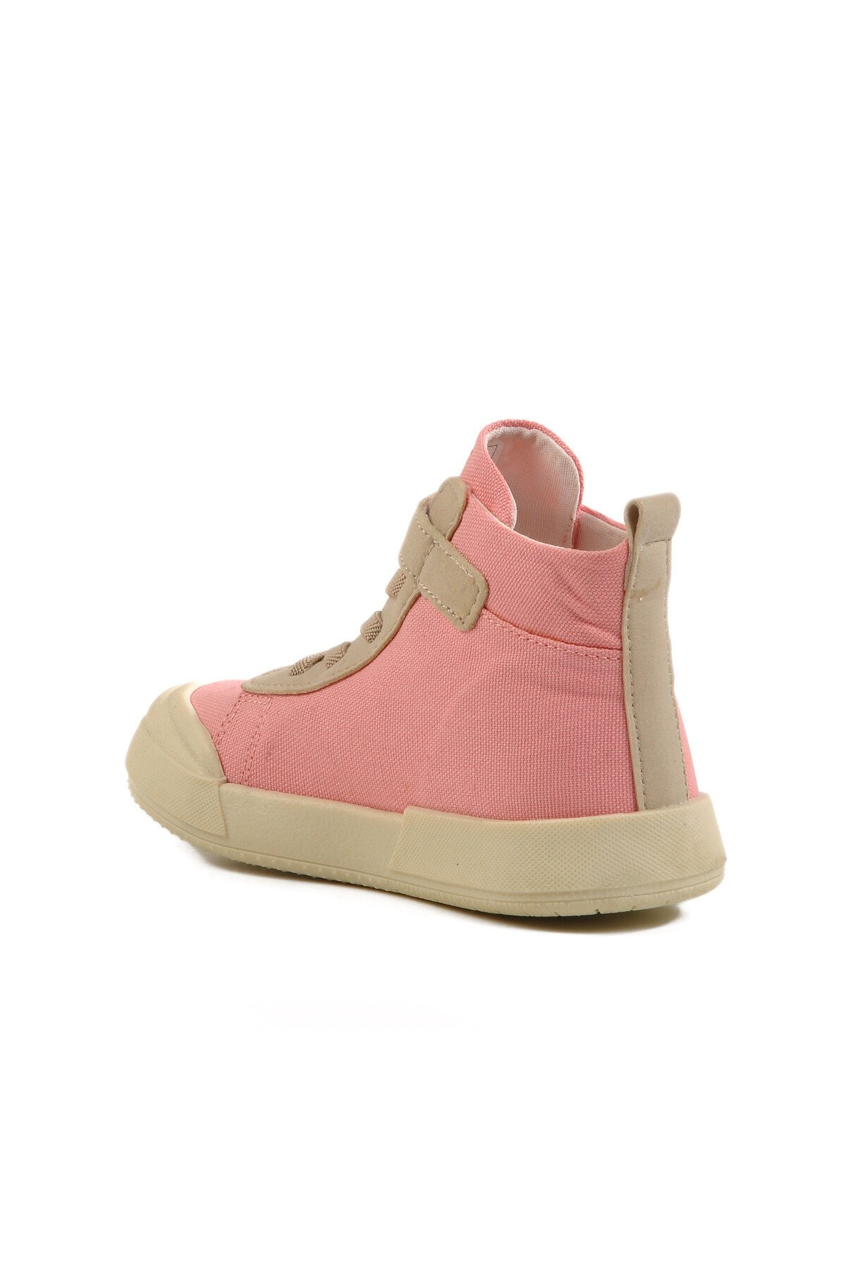 Pudra Fileli Cırtlı Çocuk Spor Ayakkabı 7465 P