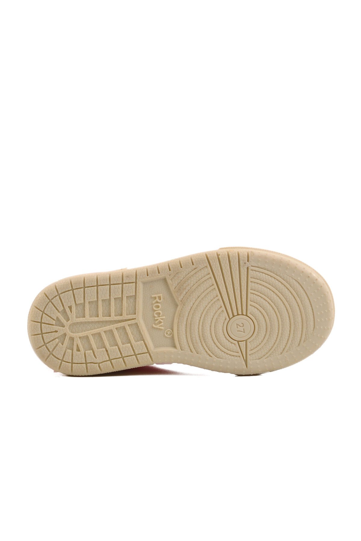 Pudra Fileli Cırtlı Çocuk Spor Ayakkabı 7465 P