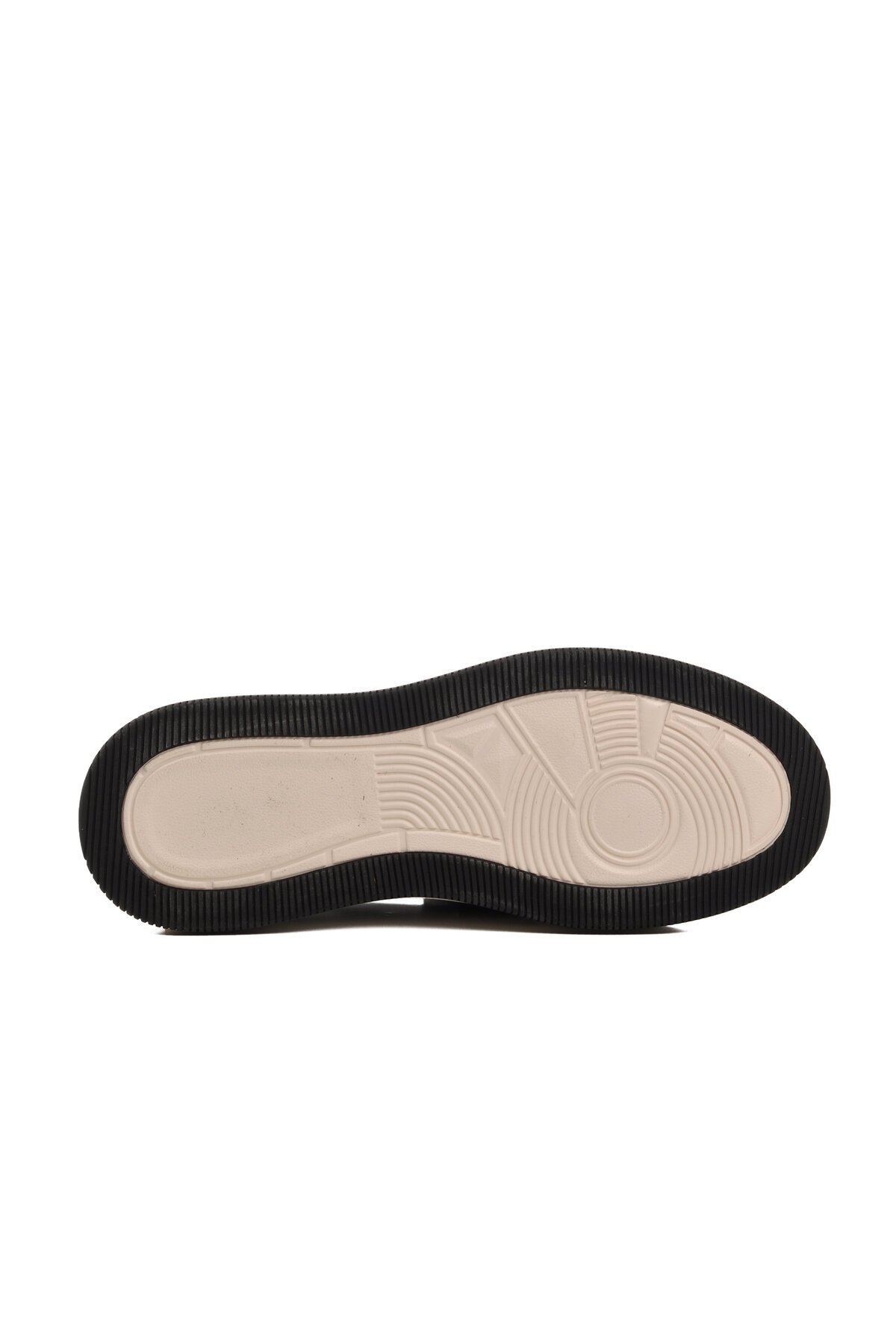 Siyah-Beyaz Hakiki Deri Erkek Günlük Ayakkabı 152-21108 M