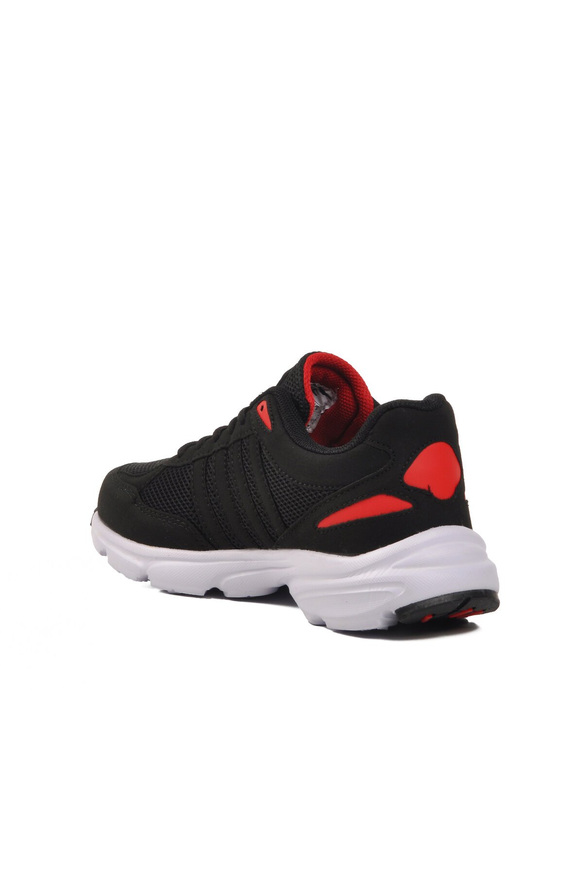 Siyah-Beyaz Fileli Erkek Spor Ayakkabı 25103 M