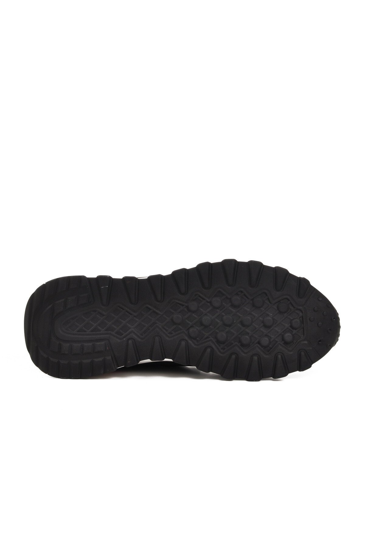 Siyah-Beyaz Fileli Erkek Spor Ayakkabı 25106 M