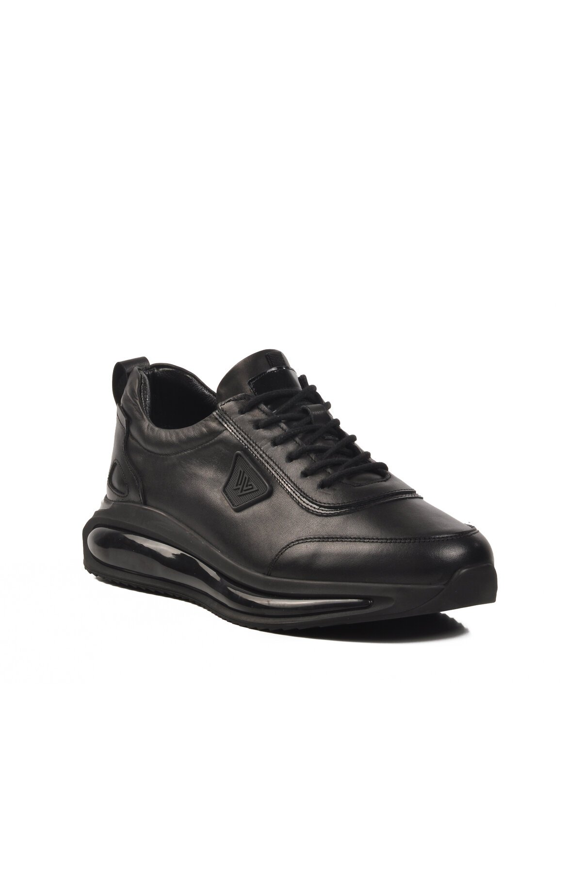 Siyah Hakiki Deri Erkek Sneaker Sucre 2501 M