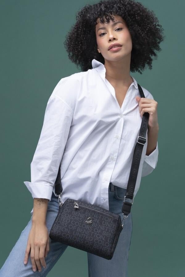 Siyah  Kadın Omuz Çantası BNT-1288 Çanta