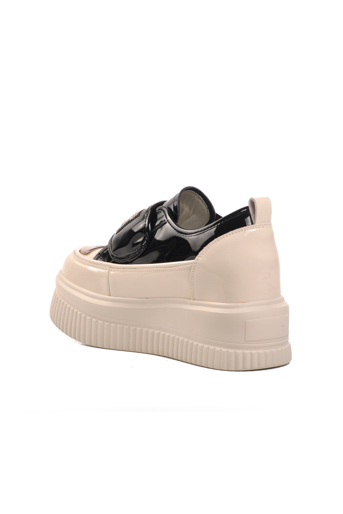 Siyah Yüksek Taban Kadın Spor Ayakkabı 24K373 Z