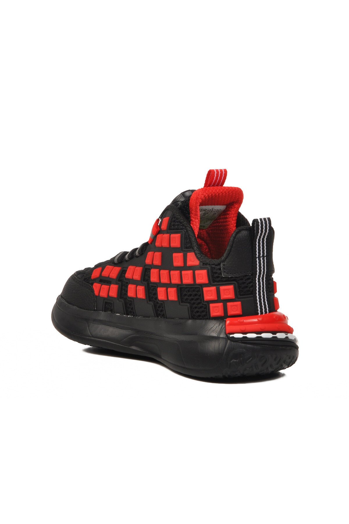 Siyah-Kırmızı Çocuk Spor Ayakkabı 1974 F