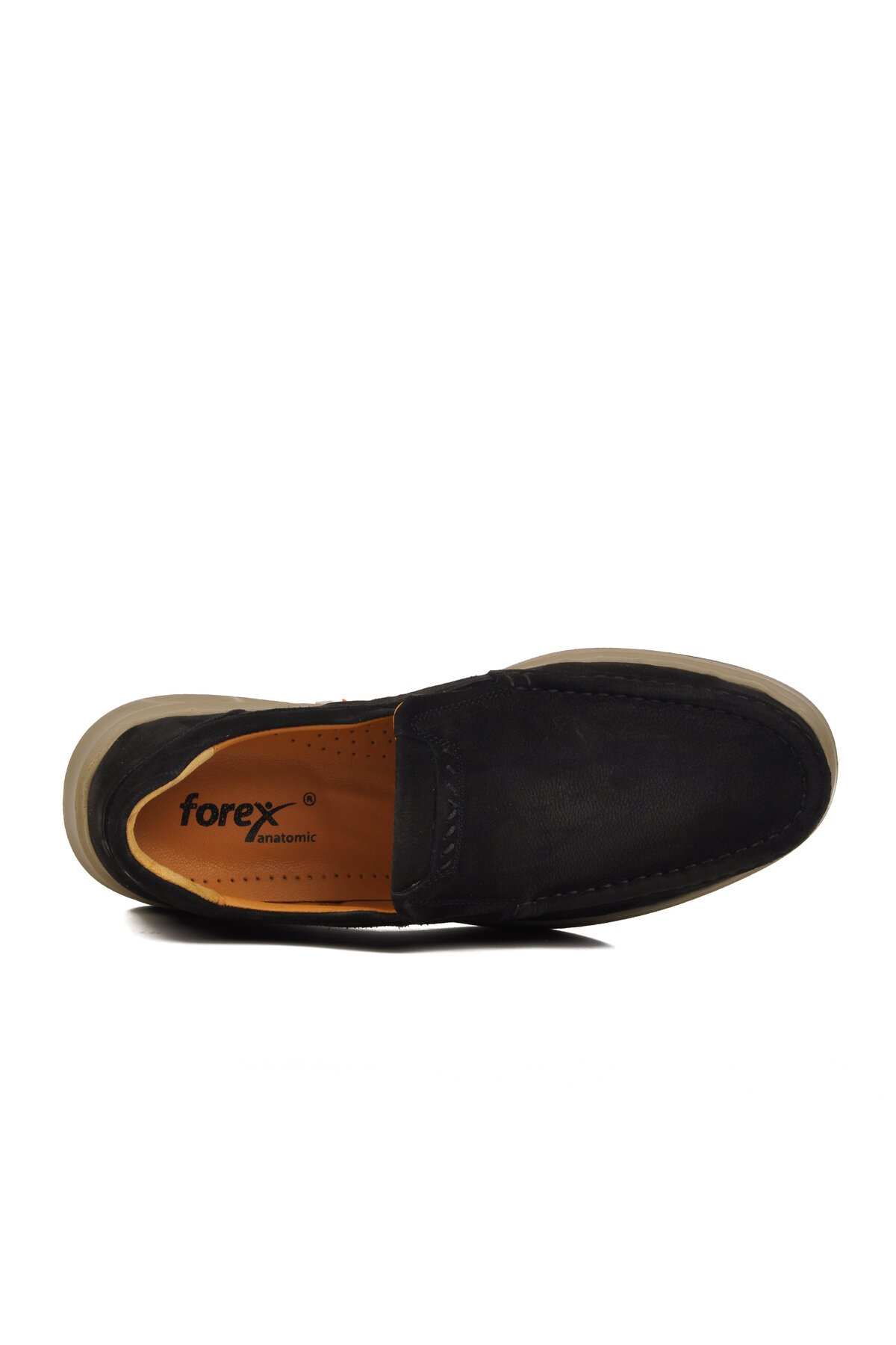 Siyah Nubuk Hakiki Deri Erkek Günlük Ayakkabı 708 M