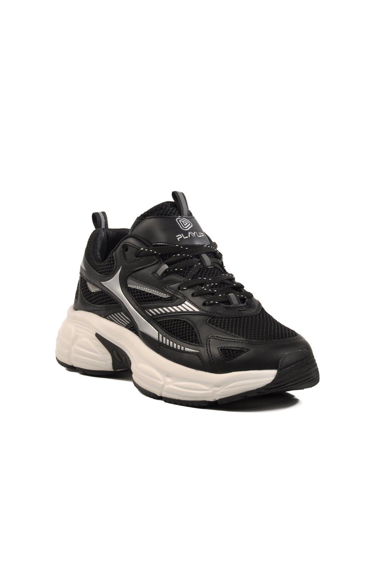 Siyah Fileli Erkek Spor Ayakkabı MS-251-530 M