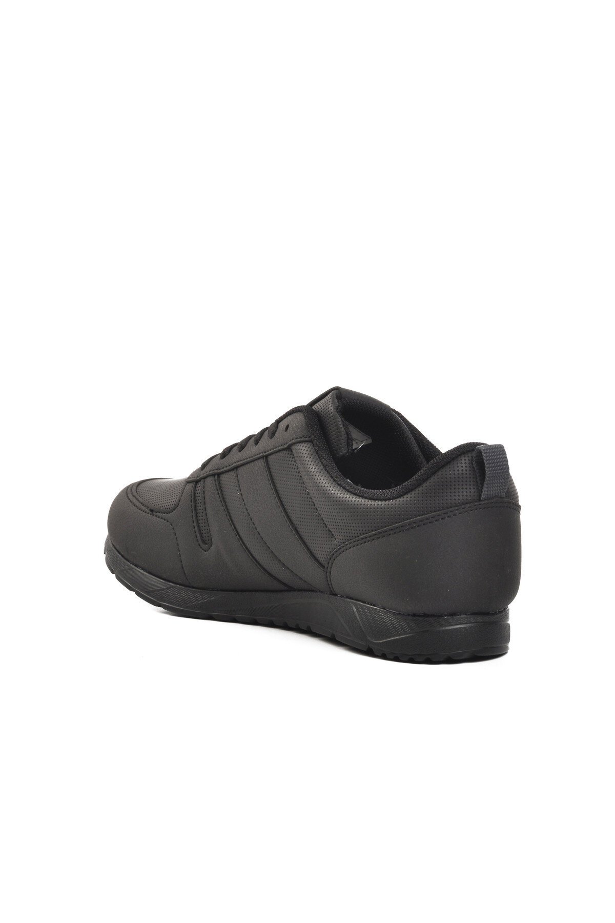 Siyah Fileli Hafif Unisex Spor Ayakkabı