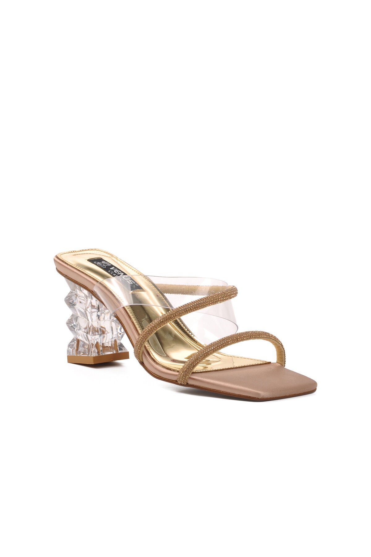 Venüs Bej Kadın Topuklu Terlik