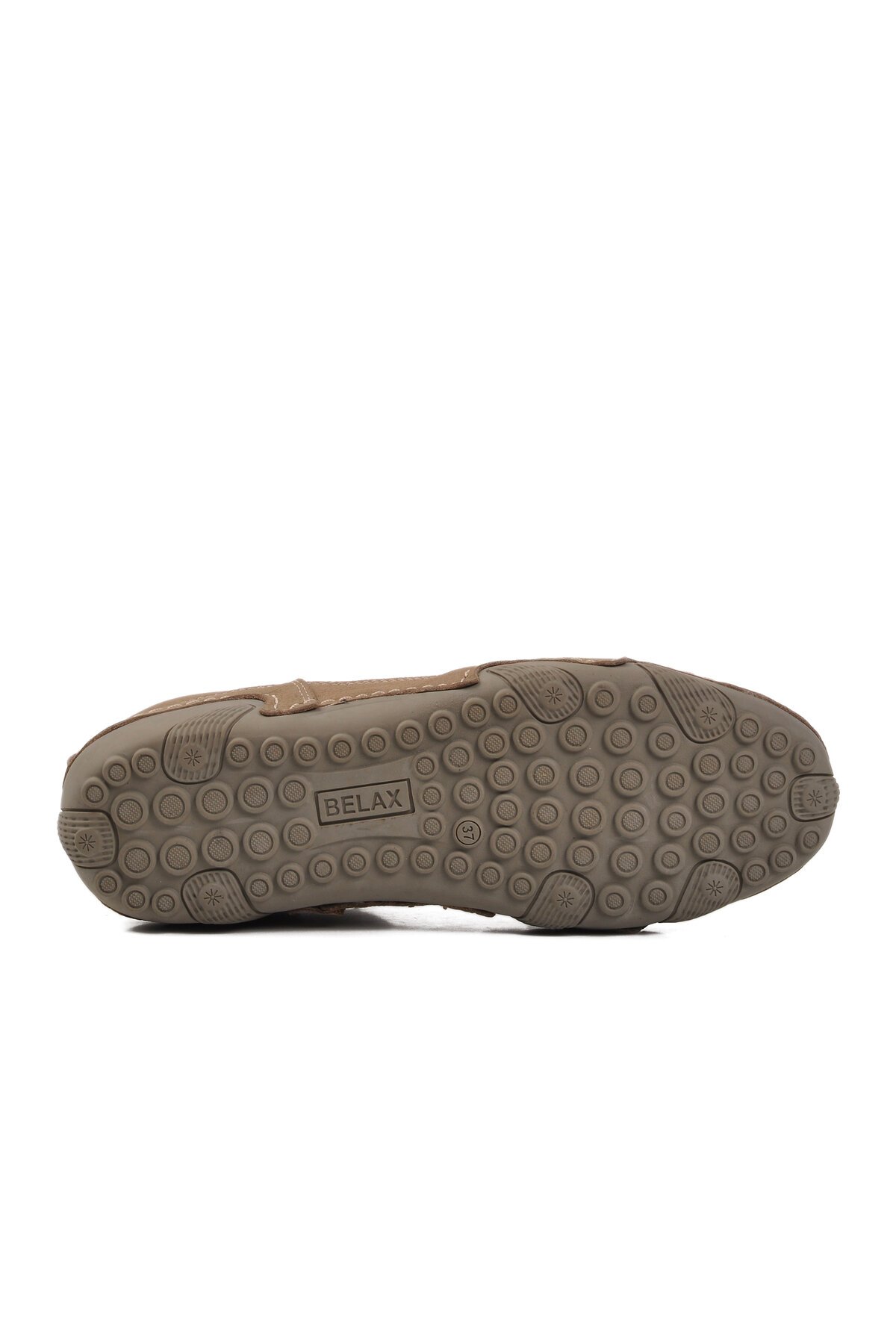 Vizon Nubuk Hakiki Deri Kadın Günlük Ayakkabı 125-S Z