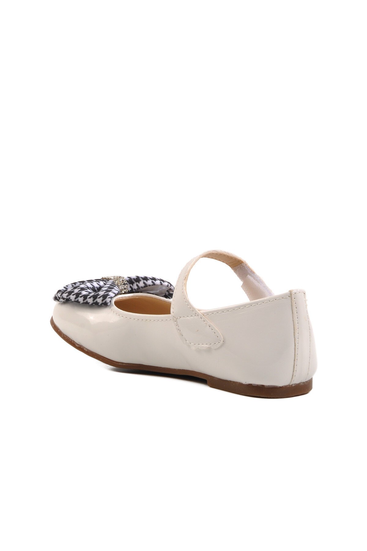 Walkway Beyaz Rugan Kız Çocuk Babet