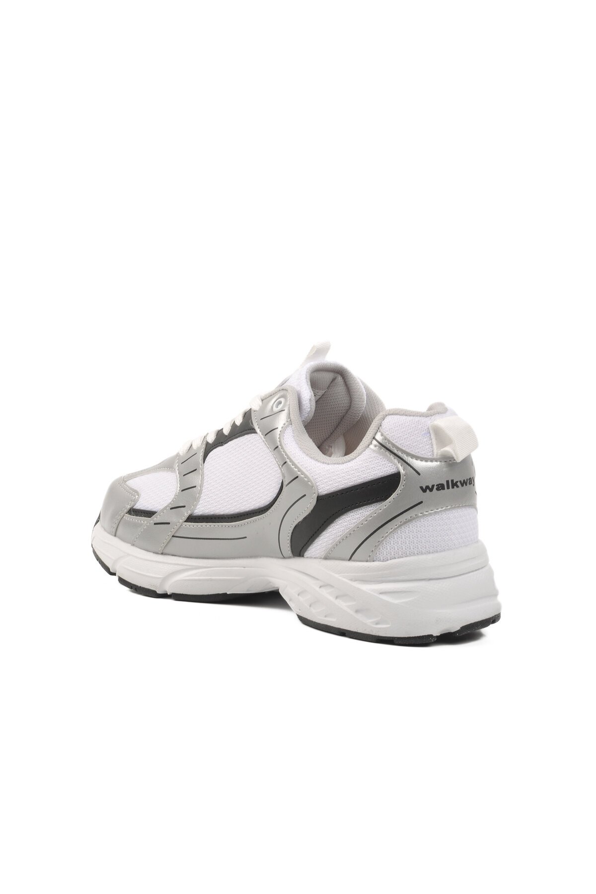 Walkway Beyaz Siyah Erkek Spor Ayakkabı