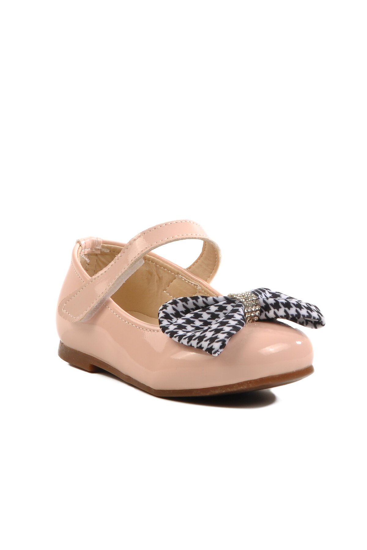 Hafif Pudra Rugan Kız Çocuk Babet