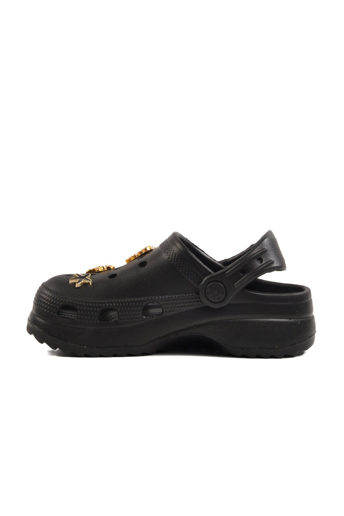 Walkway Siyah Unisex Sabo Çocuk Terlik 205 F