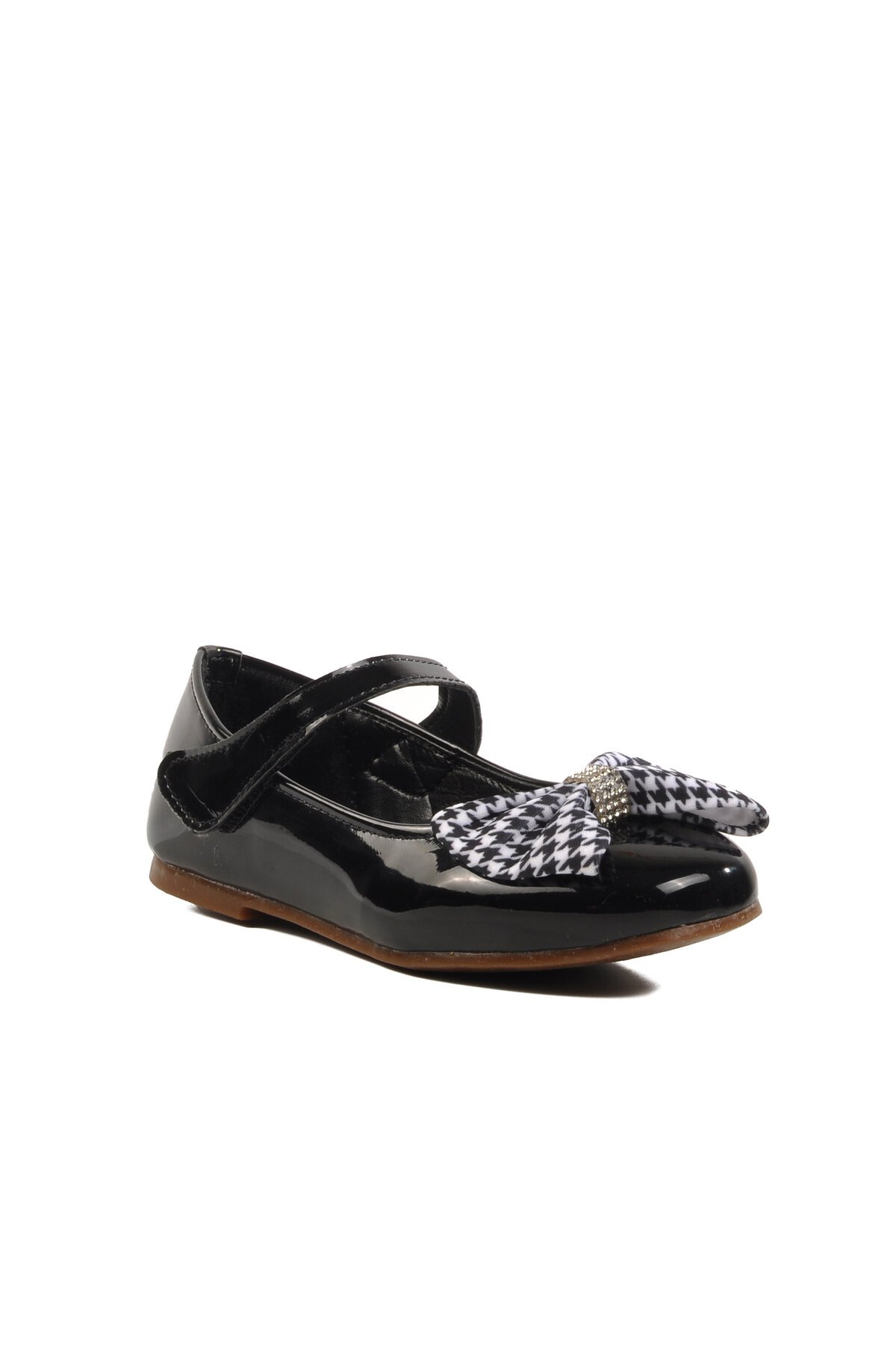 Walkway Siyah Rugan Kız Çocuk Babet