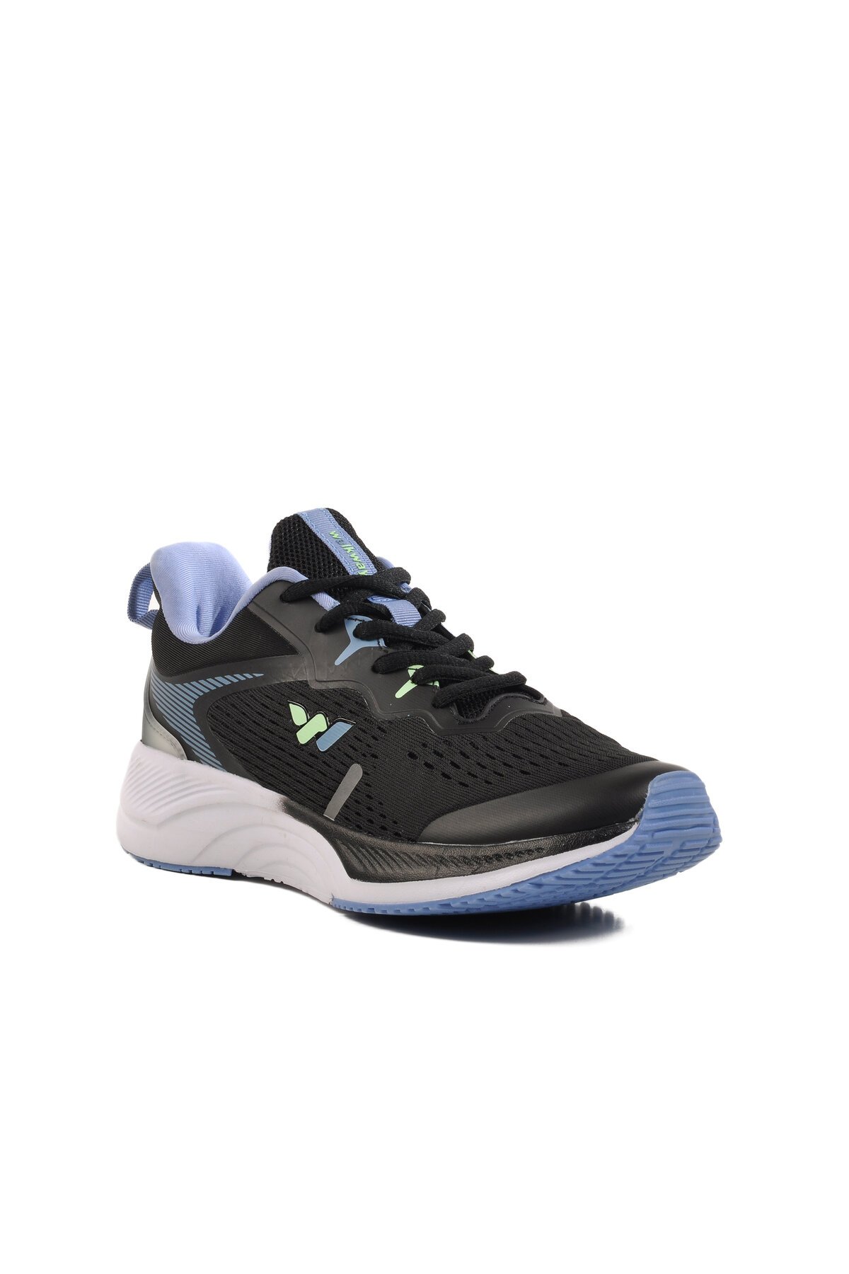 Walkway Siyah Memory Foam  Unisex Spor Ayakkabı