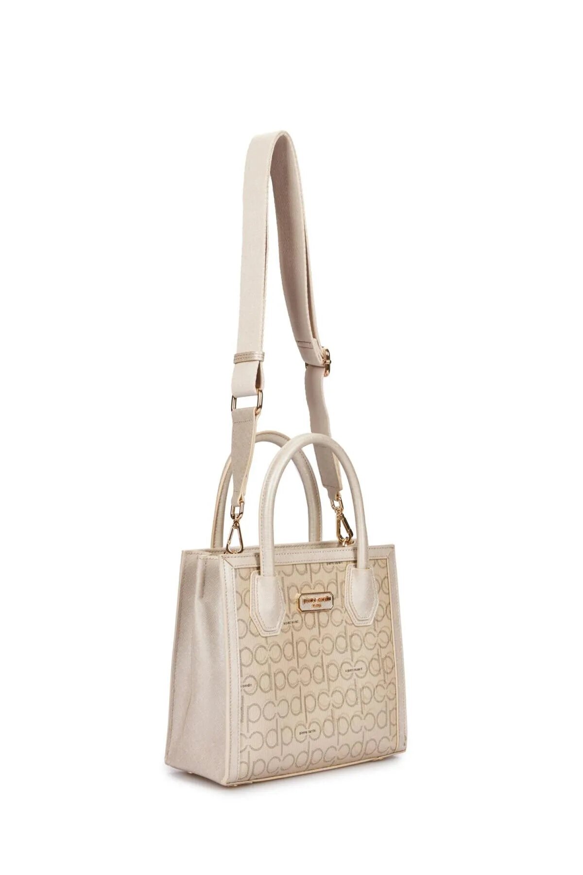 Altın Kadın Omuz Çantası 25Y10401-PMN