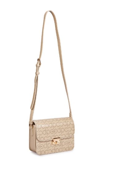 Altın Kadın Omuz Çantası 25Y10405-PMN