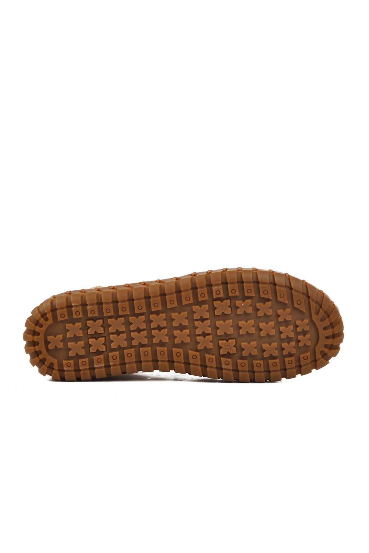 Bej Hakiki Deri Kadın Casual Ayakkabı 2010725Y Z