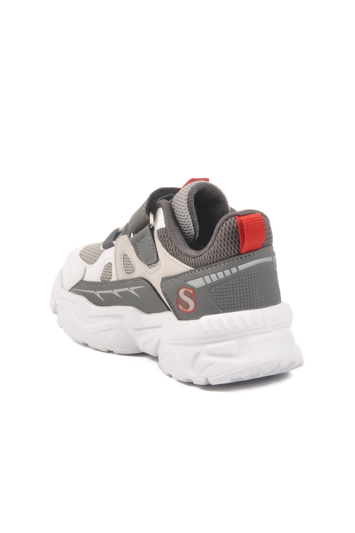 Beyaz-Buz Cırtlı Hafif Çocuk Spor Ayakkabı 315 P