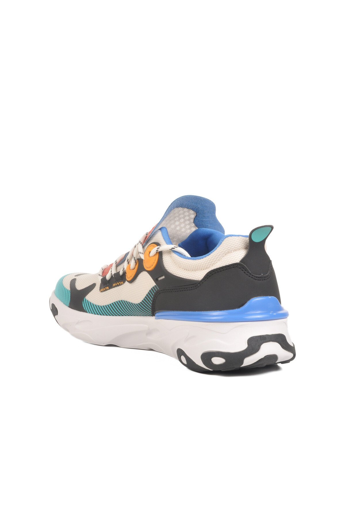 Beyaz Fileli Hafif Esnek Erkek Spor Ayakkabı Ward M