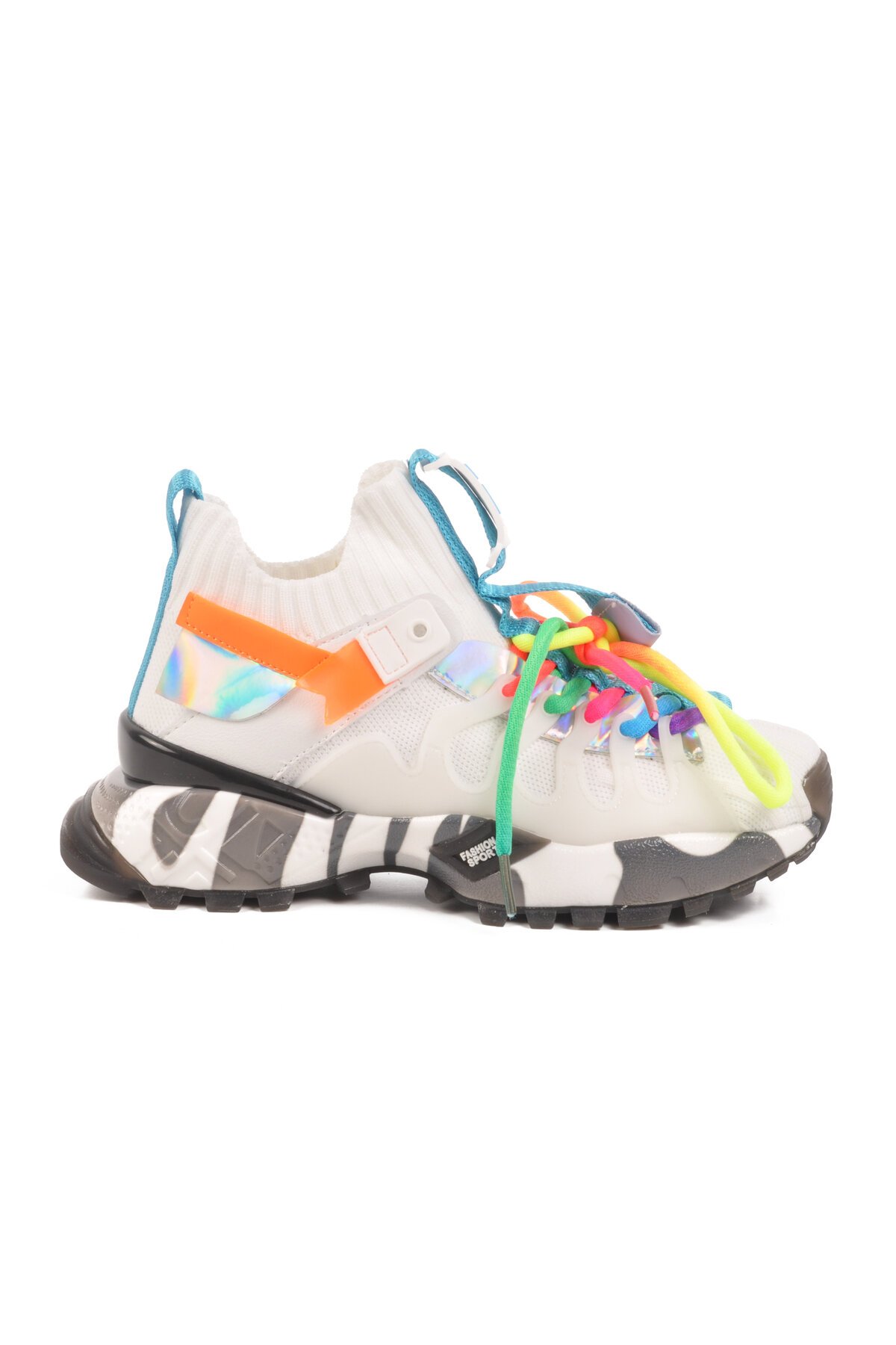 Beyaz Çocuk Spor Ayakkabı 25Y638-1  F