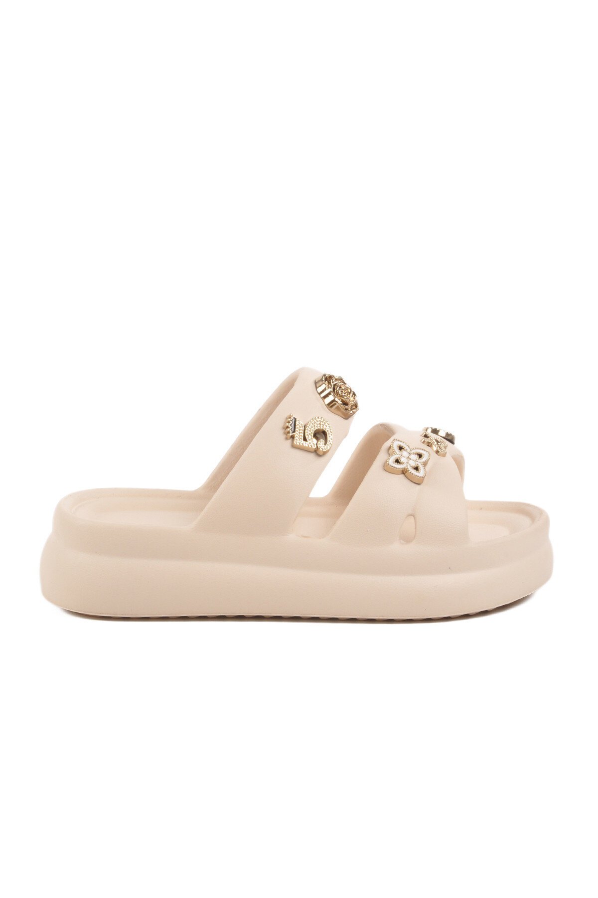 Ekru Hafif Kadın Terlik 510 Z