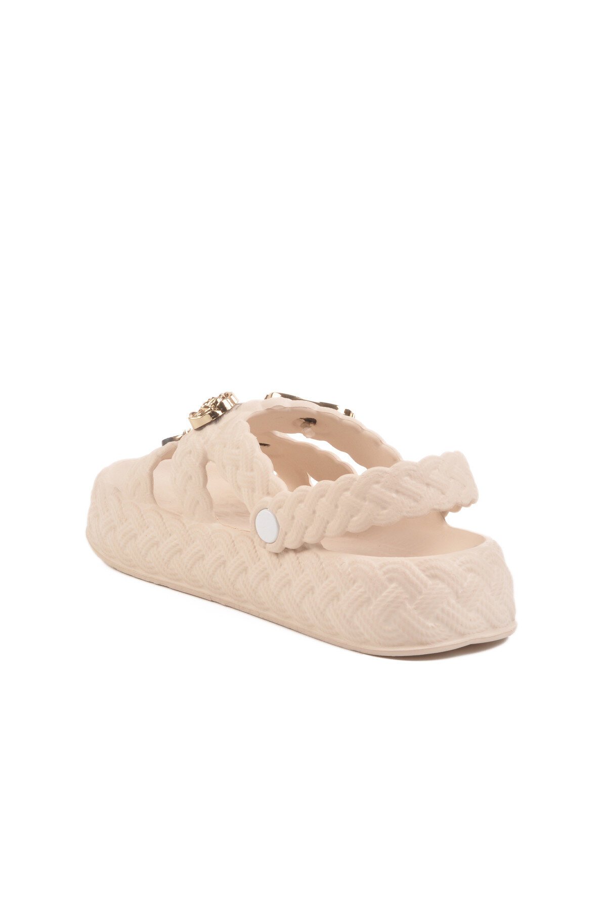 Ekru Hafif Kadın Terlik 804 Z