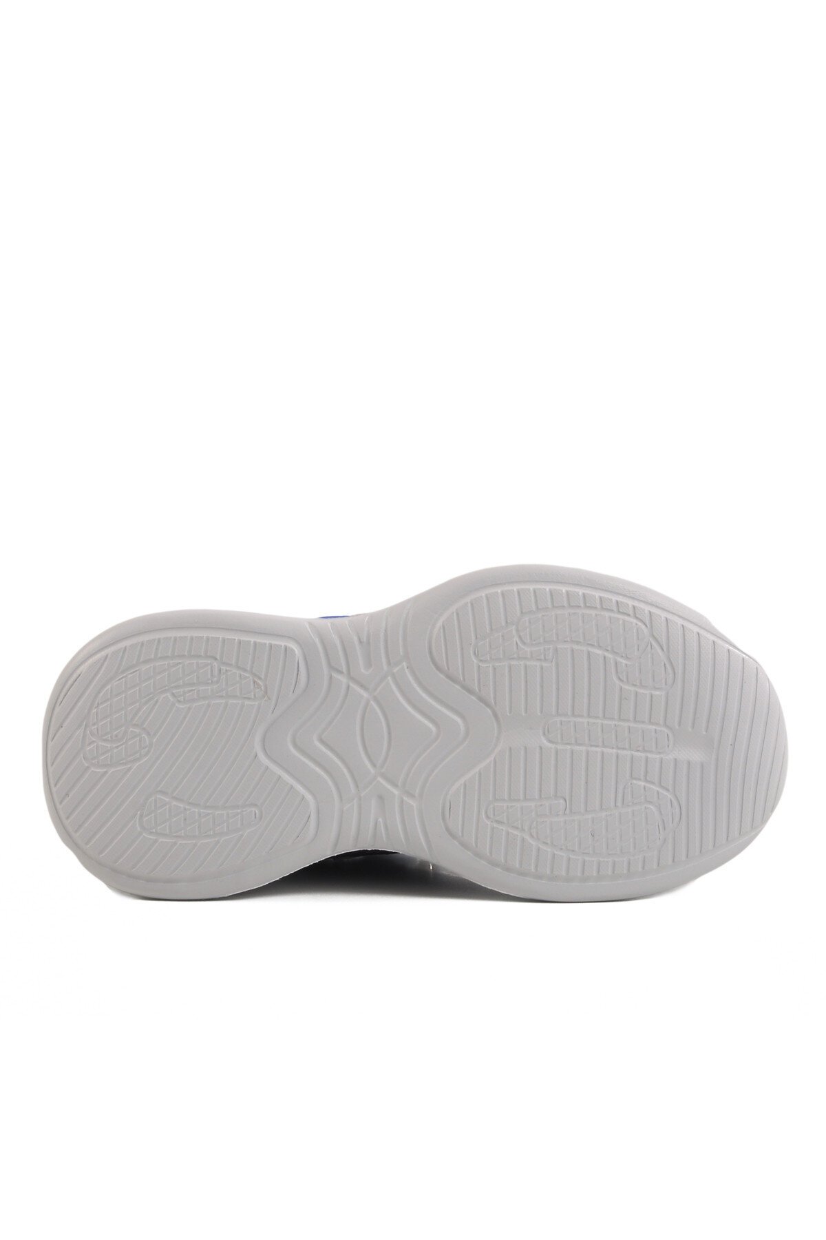 İndigo-Beyaz-Kırmızı Cırtlı Çocuk Spor Ayakkabı 1890 P