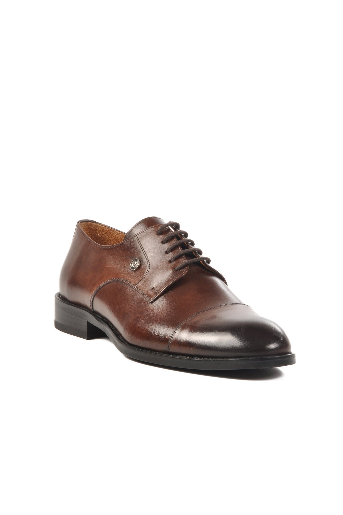 Kahverengi Hakiki Deri Erkek Klasik Ayakkabı 114006 M