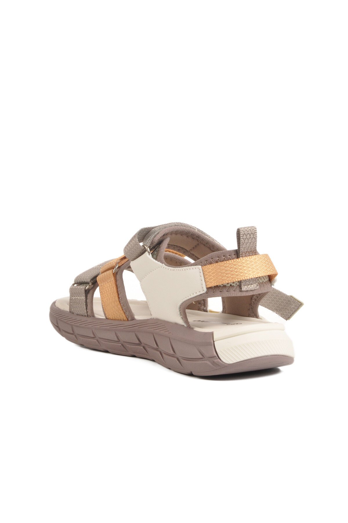 Krem-Kahve Hafif Erkek Çocuk Sandalet 1947 F