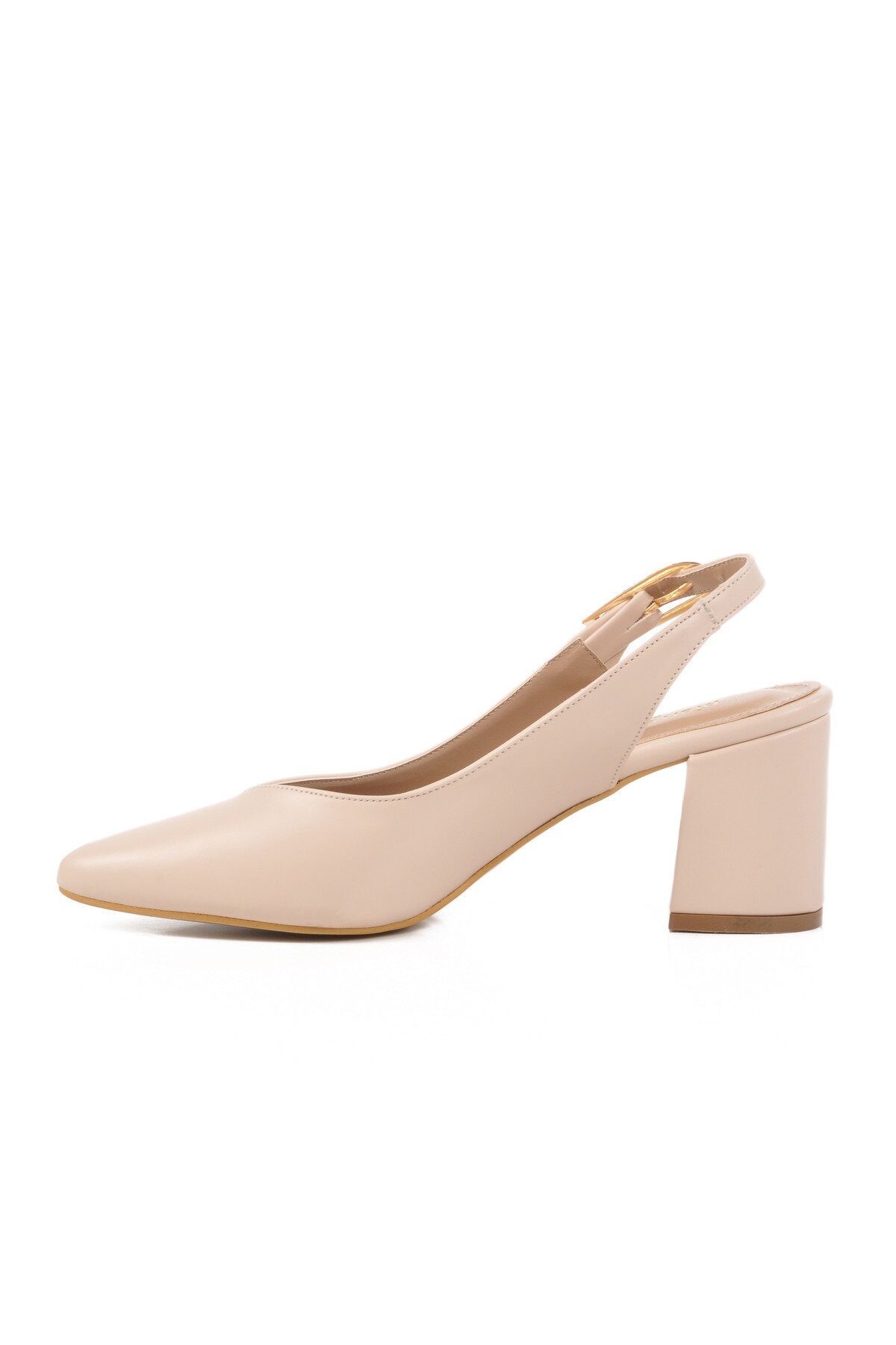 Krem Kadın Abiye Ayakkabı PC-54706 Z