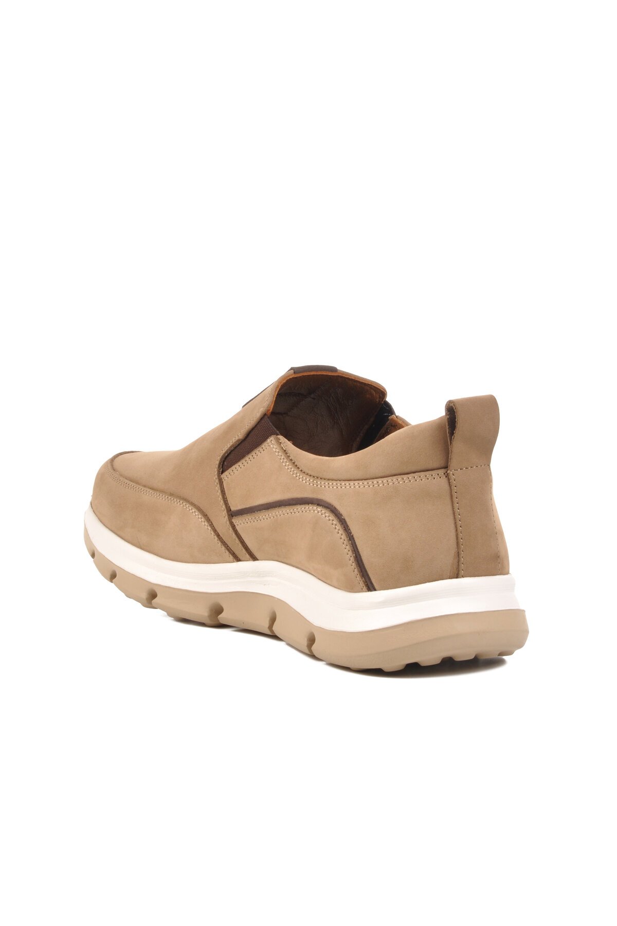 Kum Nubuk Hakiki Deri Erkek Casual Ayakkabı Malov 2570 M
