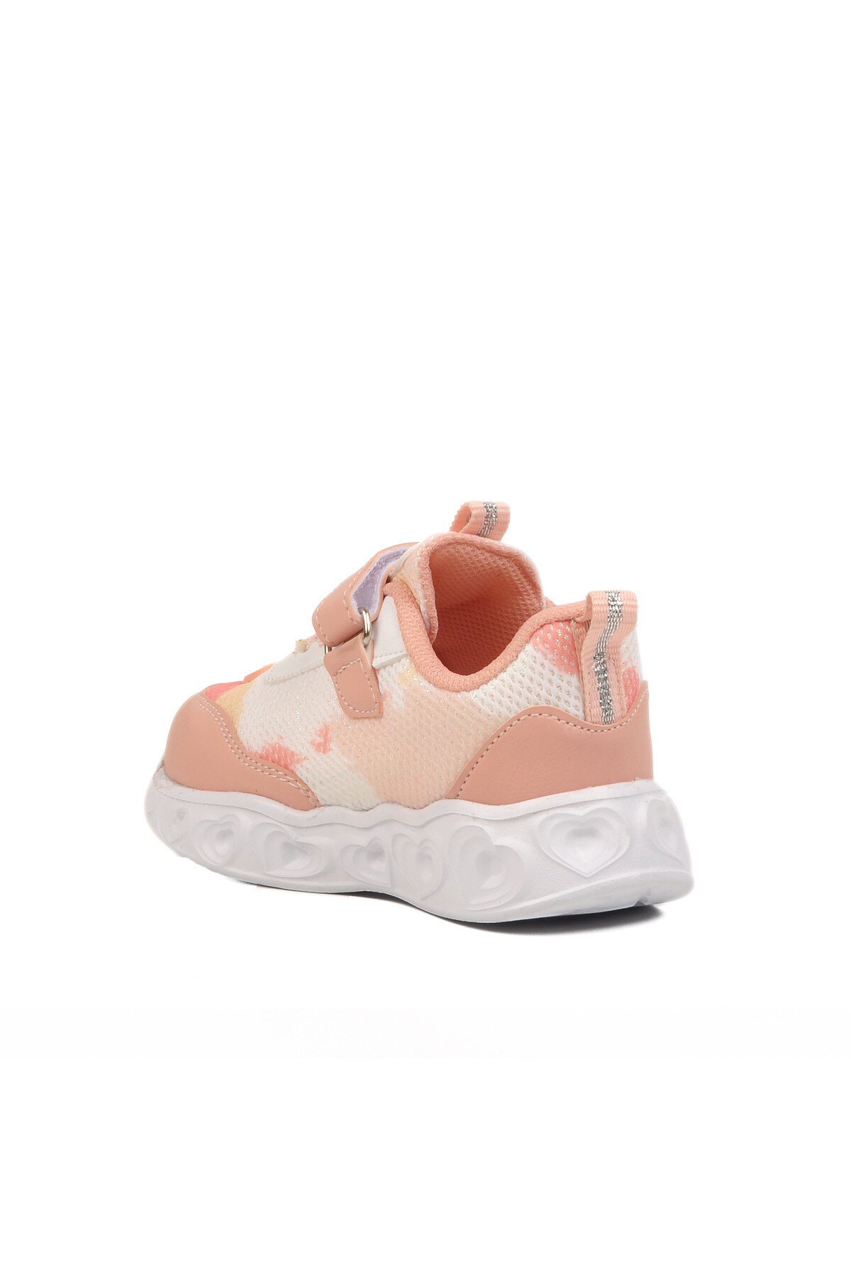 Pudra Simli Cırtlı  Çocuk Spor Ayakkabı 2520 B