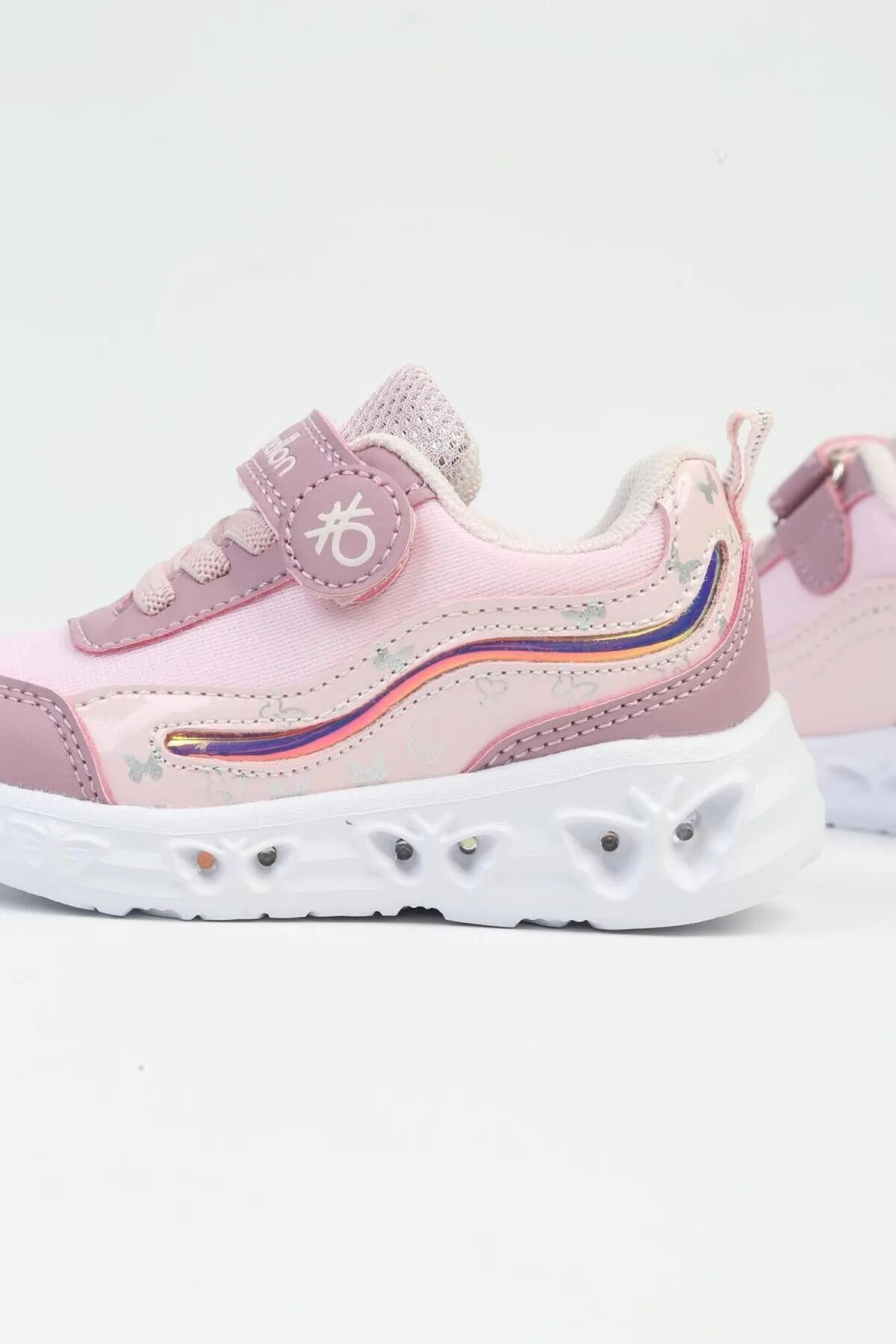 Pudra Triko Kız Çocuk Spor Ayakkabı BNI-10131 B