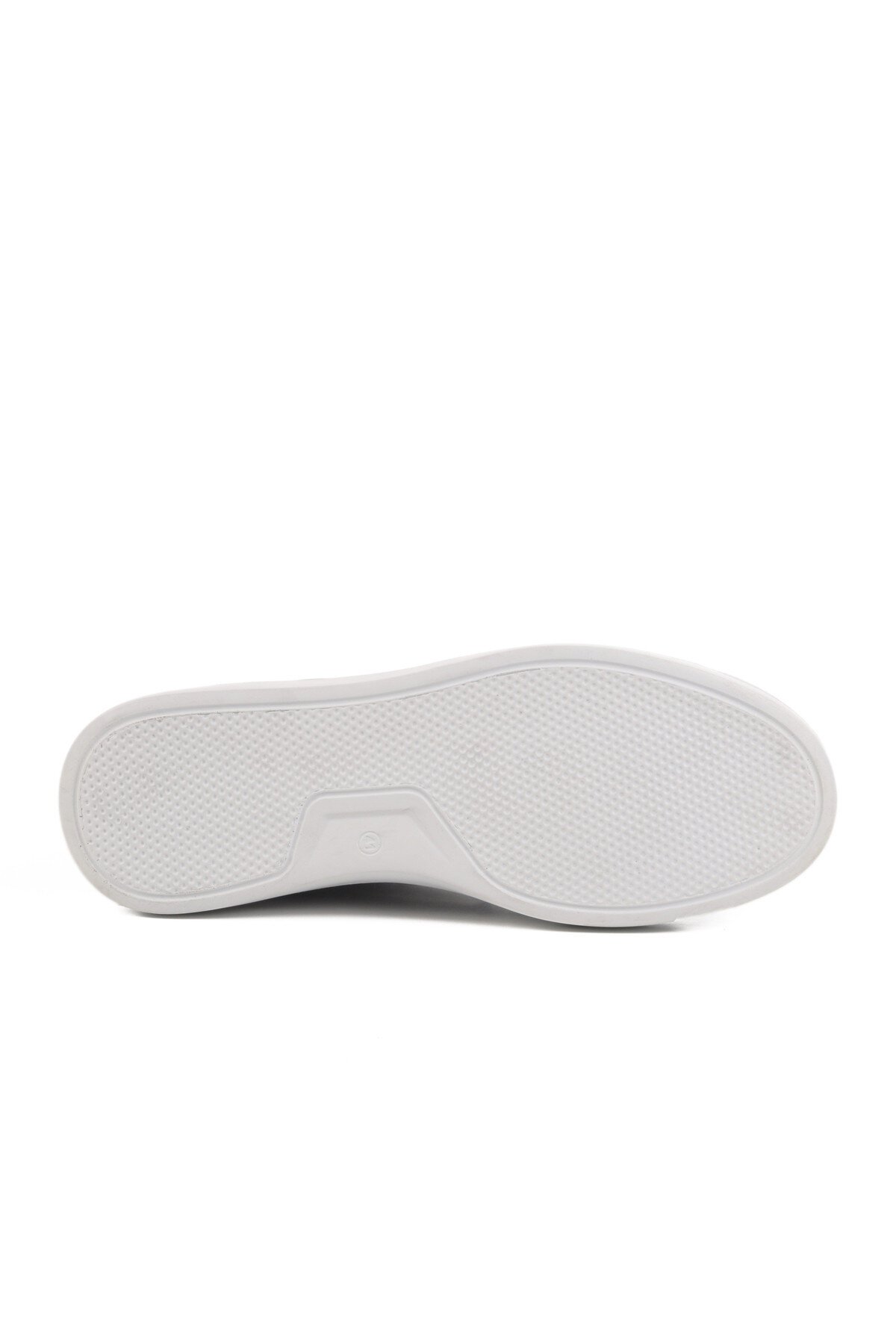 Siyah-Beyaz Hakiki Deri Erkek Sneaker Premium 412 M