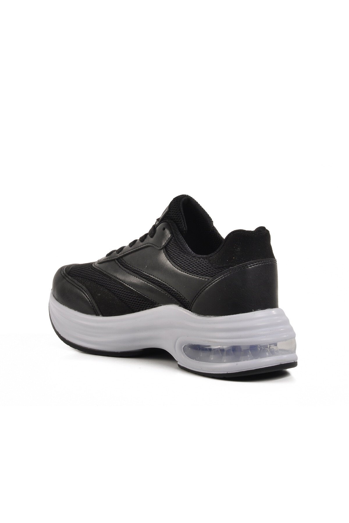 Siyah-Beyaz Air Taban Kadın Spor Ayakkabı 185 G