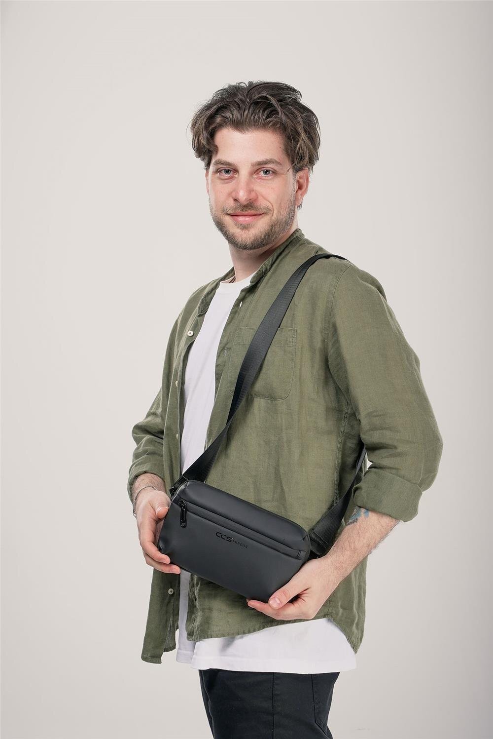 Siyah Erkek Sırt Çantası Ççs 51853