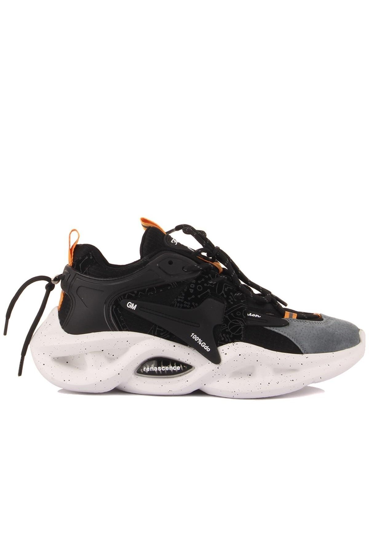 Siyah Fileli Erkek Spor Ayakkabı 24Y545 M