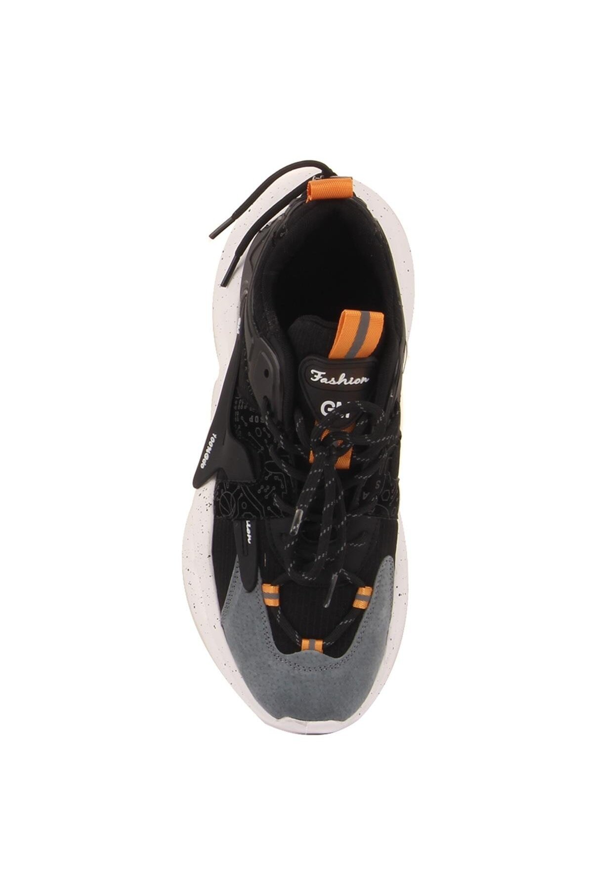 Siyah Fileli Erkek Spor Ayakkabı 24Y545 M