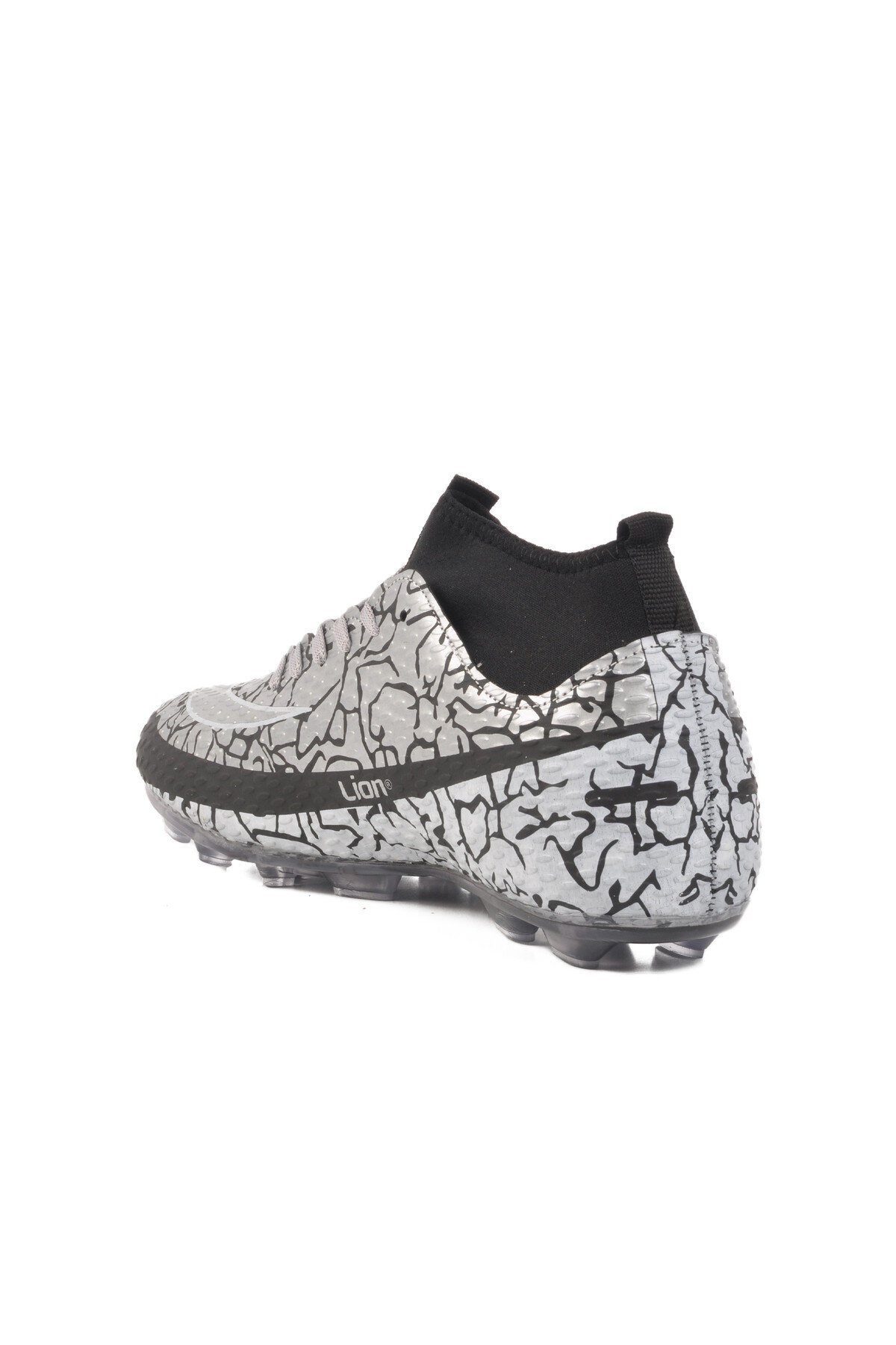 Siyah-Gümüş Büyük Numara Erkek Krampon Lion 1071 M