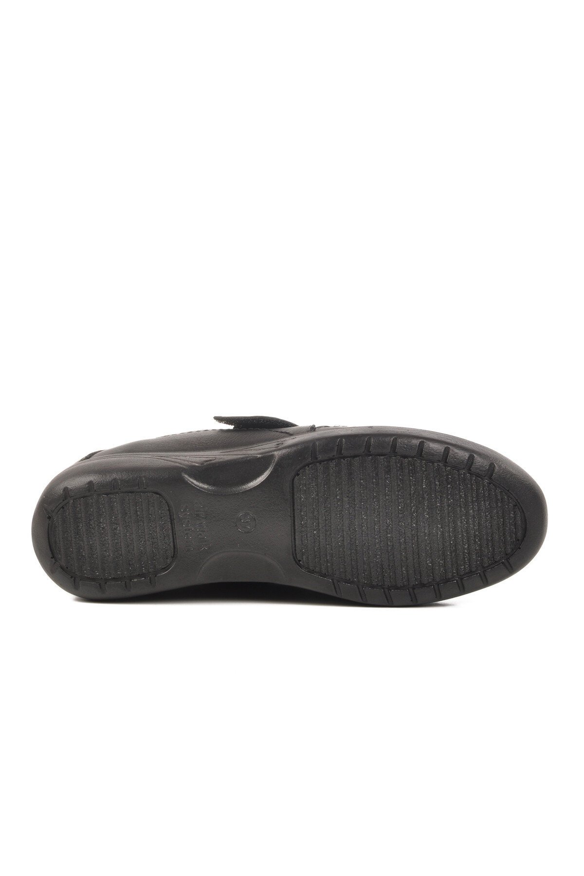 Siyah Hakiki Deri Kadın Günlük Ayakkabı 42633 Z