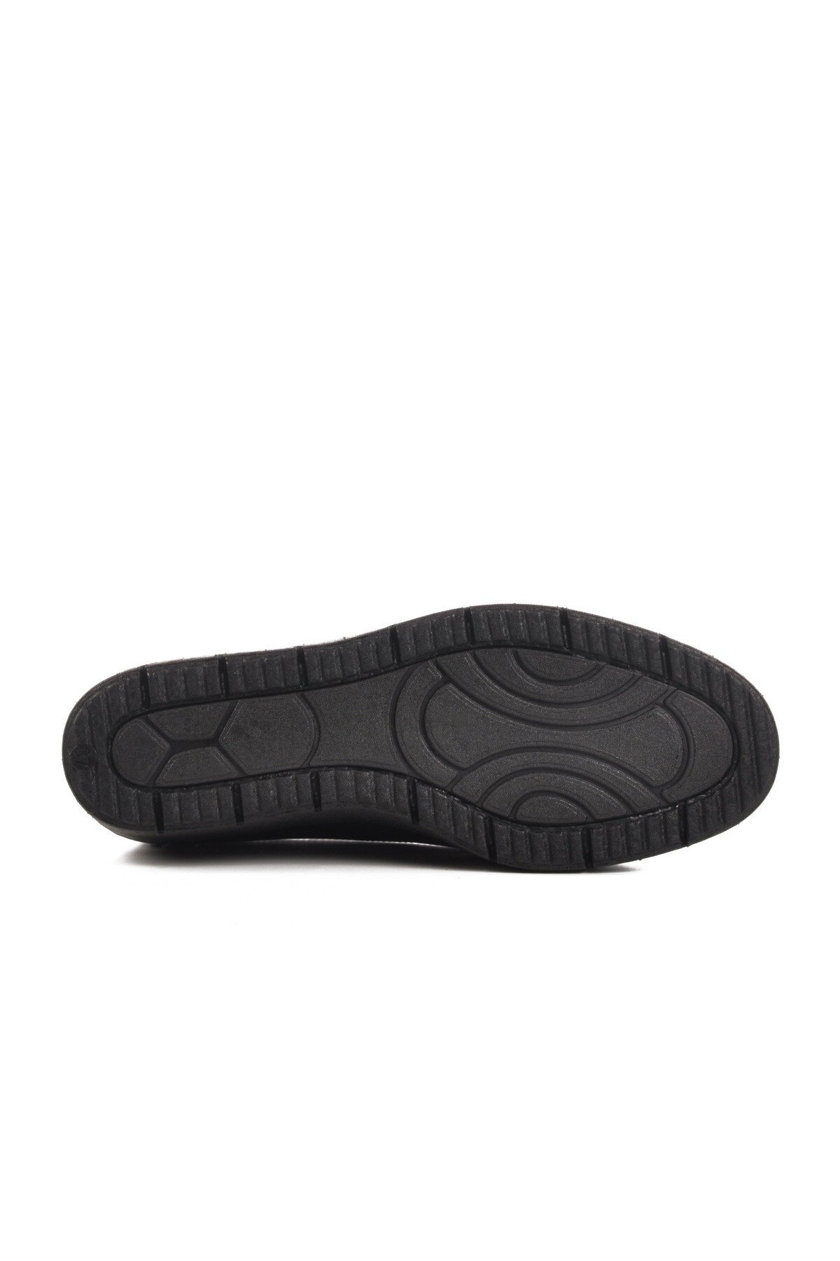 Siyah Hakiki Deri Kadın Casual Ayakkabı BB092 Z