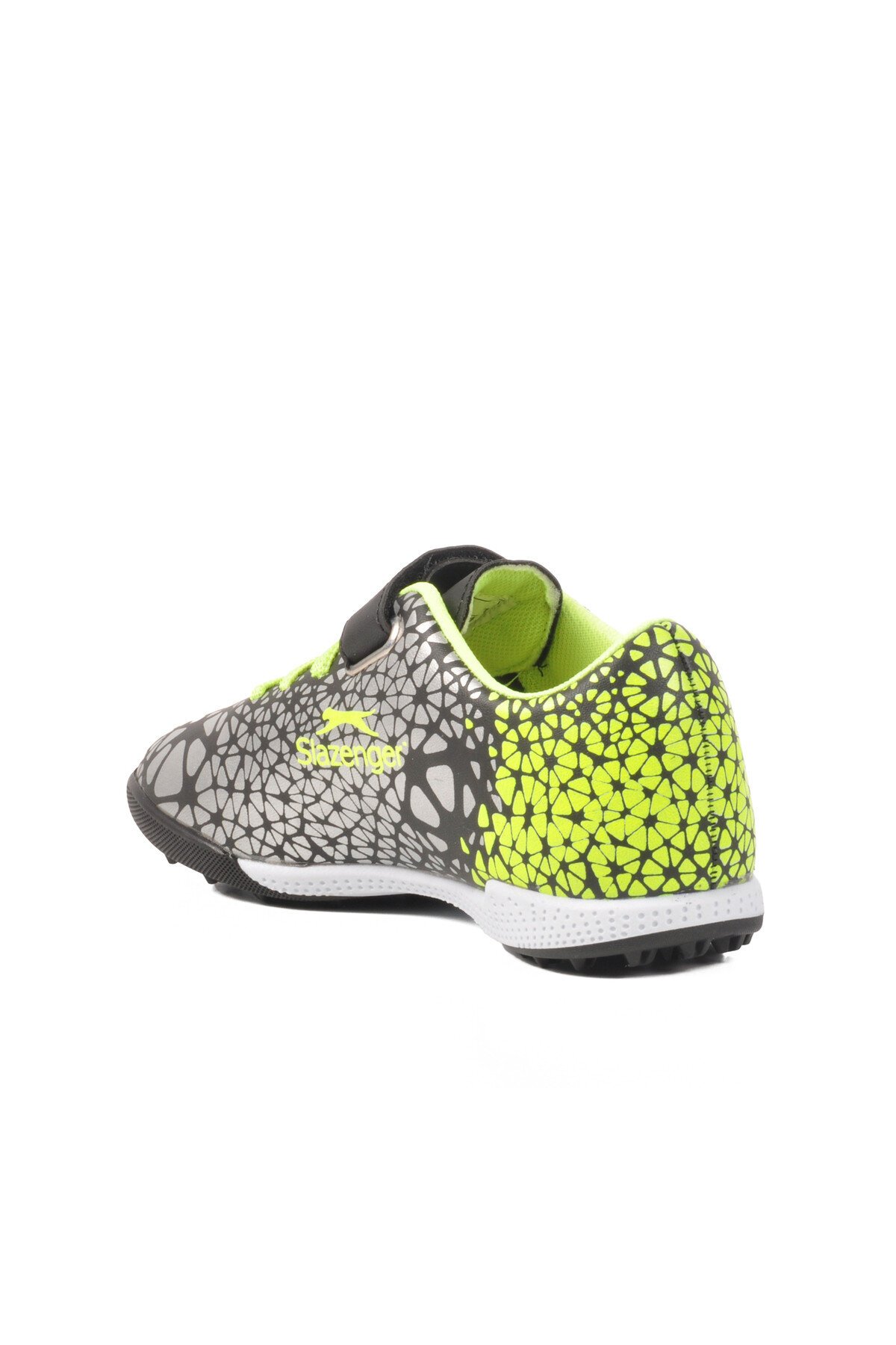 Siyah Cırtlı Çocuk Halısaha Ayakkabısı Crystal F